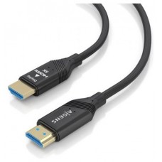 CABLE HDMI AISENS V2.1 OPTICO ACTIVO AOC 8K60HZ 48GBPS A/M-A/M 15M NEGRO