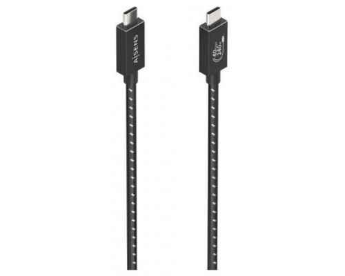 CABLE USB4 AISENS GEN3X2 40G 8K60HZ 5A 48V 240W E-MARK C/M-C/M 0.5M