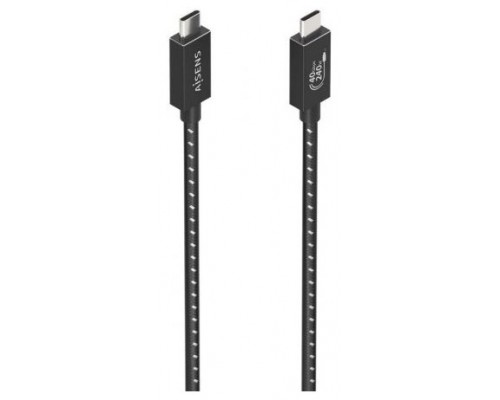 CABLE USB4 AISENS GEN3X2 40GBPS 8K60HZ 5A 48V 240W E-MARK C/M-C/M 1.5M