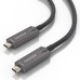 CABLE USB3.1 AISENS GEN2 10GBPS AOC 4K 3A 60W E-MARK USB-C M/M 10M