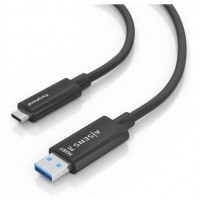 CABLE AISENS USB3.2 GEN2X1 10GBPS AOC DATOS USB-A/M-USB-C/M 25M