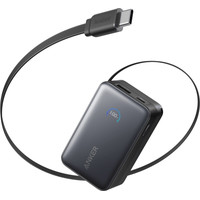 POWERBANK ANKER NANO 10000 MAH 45W CON CABLE USB-C RETRACTIL-31DI POWERBANK ANKER NANO 10000 MAH 45W CON CABLE USB-C RETRACTIL