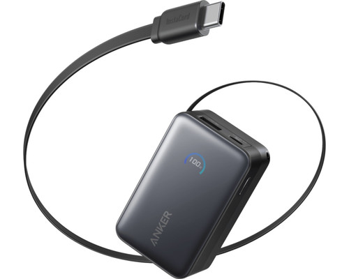 POWERBANK ANKER NANO 10000 MAH 45W CON CABLE USB-C RETRACTIL-DI31 POWERBANK ANKER NANO 10000 MAH 45W CON CABLE USB-C RETRACTIL