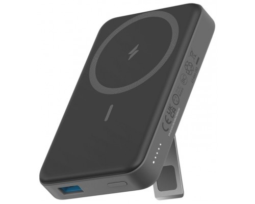 POWERBANK ANKER 633 MAGNETIC WIRELESS POWER BANK 10000MAH 15W WITH 27W USB BLACK