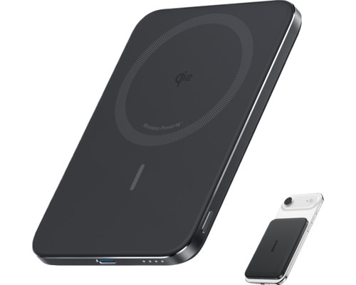 POWERBANK INALAMBRICA ANKER MAGNETICO NANO 5000 MAH 15W MAGGO SLIM QI2-DI31 POWERBANK INALAMBRICA ANKER MAGNETICO NANO 5000 MAH 15W MAGGO SLIM QI2