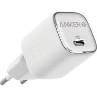 CARGADOR DE PARED ANKER ZOLO 20W 1 PUERTO USB-C BLANCO