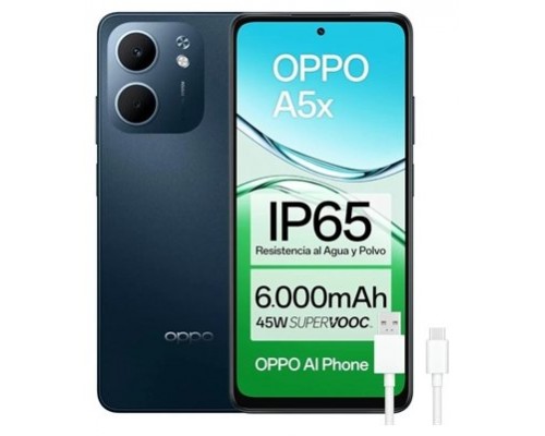 OPPO A5X 6.67" HD+ 4Gb 128Gb Midnight Blue
