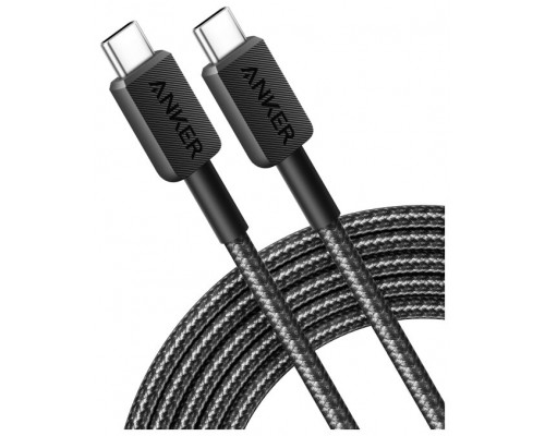 CABLE ANKER 322 USB-C TO USB-C CABLE NYLON 3M 60W BLACK