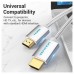 CABLE HDMI V2.0 4K M-M 2 M PLATA VENTION