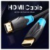 CABLE HDMI V2.0 4K M-M 0.75 M NEGRO VENTION