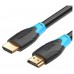 CABLE HDMI V2.0 4K M-M 8 M NEGRO VENTION