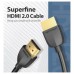 CABLE HDMI V2.0 4K M-M PORTATIL 0.50 M NEGRO VENTION