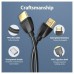 CABLE HDMI V2.0 4K M-M PORTATIL 0.50 M NEGRO VENTION