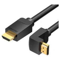 CABLE HDMI V2.0 4K M-M ACODADO 1 M NEGRO VENTION