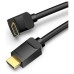 CABLE HDMI V2.0 4K M-M ACODADO 1 M NEGRO VENTION