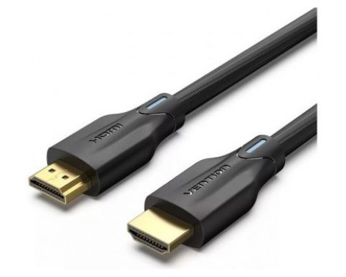 CABLE HDMI V2.1 8K M-M 1 M TRENZADO NEGRO VENTION