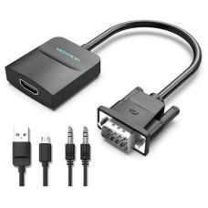 CONVERSOR VGA A HDMI 1 M NEGRO VENTION