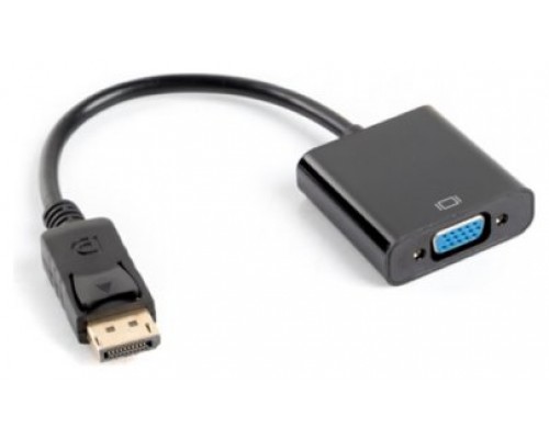 ADAPTADOR LANBERG DISPLAYPORT 1.1 A VGA 20CM NEGRO