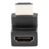 ADAPTADOR LANBERG HDMI(M) A HDMI(H) ANGULO ARRIBA NEGRO