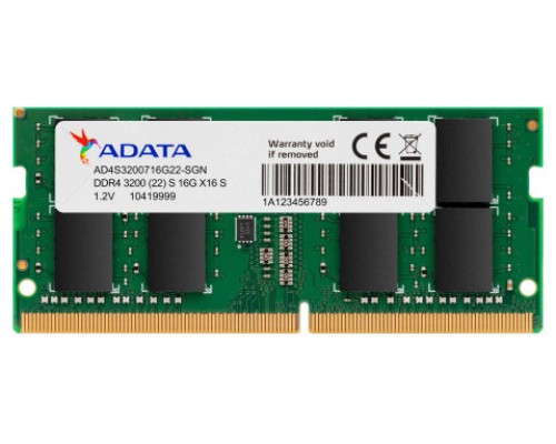 DDR4 8 GB 3200 Mhz. SODIMM ADATA