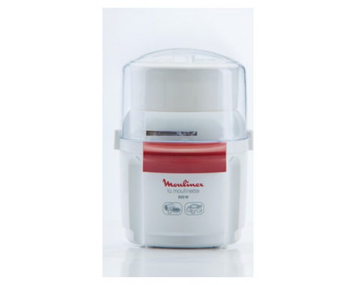 Picadora MOULINEX AD560120 Moulinette 0,2 kg con 3 velocidades 800W Rojo, Blanco