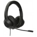 AURICULARES STEREO TARGUS ALAMBRICO NEGRO