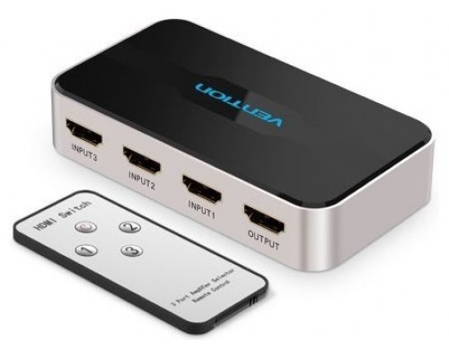 DUPLICADOR 4xHDMI/H-HDMI/M NEGRO VENTION