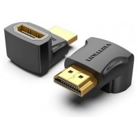 ADAPTADOR HDMI 4K 270º HDMI M/H NEGRO VENTION