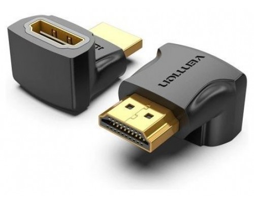 ADAPTADOR HDMI 4K 270º HDMI M/H NEGRO VENTION