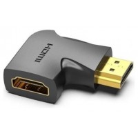 ADAPTADOR 4K 90º HDMI/M A HDMI/H NEGRO VENTION