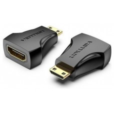 ADAPTADOR MINI HDMI/M A HDMI/H NEGRO VENTION