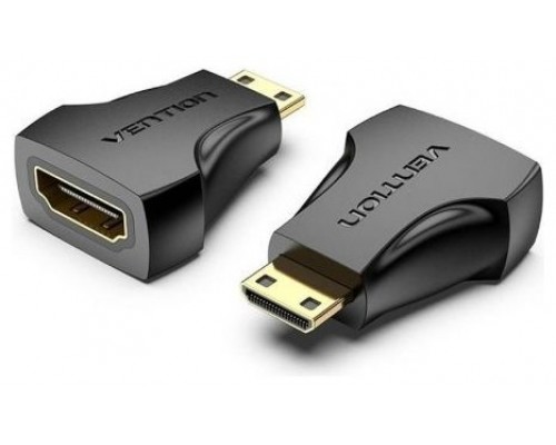 ADAPTADOR MINI HDMI/M A HDMI/H NEGRO VENTION