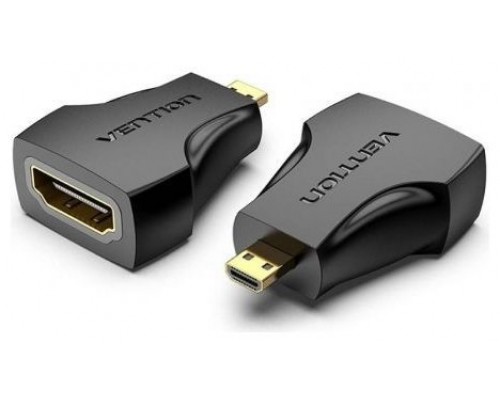 ADAPTADOR MICRO HDMI/M A HDMI/H NEGRO VENTION