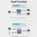 SWITCH CONMUTADOR 8K 2.1 BIDIRECCIONAL USB-C 2xHDMI/H GRIS VENTION-AA10 SWITCH CONMUTADOR 8K 2.1 BIDIRECCIONAL USB-C 2xHDMI/H GRIS VENTION