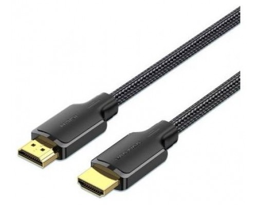 CABLE HDMI V2.0 4K M-M TRENZADO 1 M NEGRO VENTION