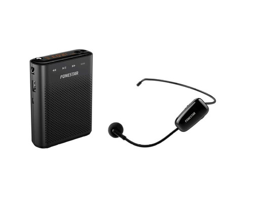 Amplificador portatil fonestar alta - voz - 30 microfono inalambrico-MR15 Amplificador portatil fonestar alta - voz - 30 microfono inalambrico