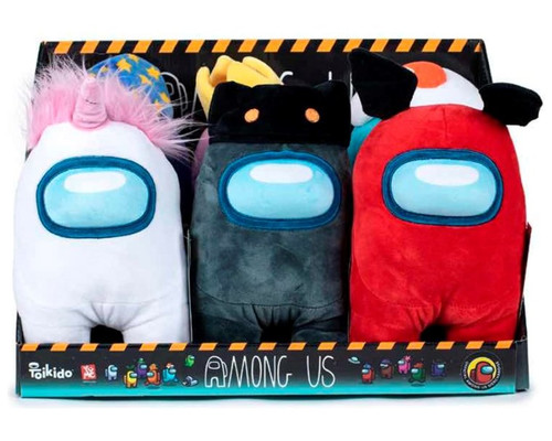 Surtido peluches 6 unidades among us-MR16 Surtido peluches 6 unidades among us