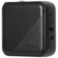 CARGADOR PORTATIL TARGUS 100 W GAN CHARGER - MULTI PORT - WITH TRAVEL ADAPTERS