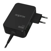 CARGADOR USB DE VIAJE/PARED TYPE-C 90W GaN NEGRO APPROX-4AA CARGADOR USB DE VIAJE/PARED TYPE-C 90W GaN NEGRO APPROX