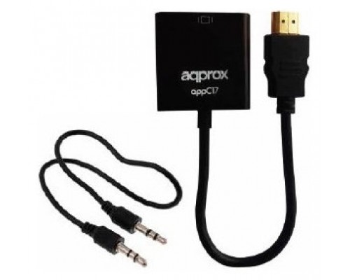 ADAPTADOR HDMI A VGA APPROX