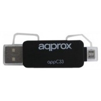 ADAPTADOR MICRO SD/SD/MMC  A USB/MICRO USB APPROX