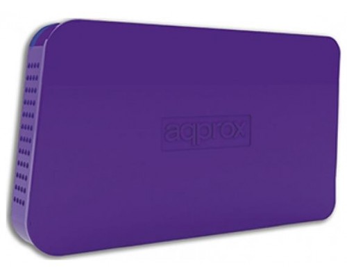 CAJA EXTERNA USB 2.5"" SATA MORADO APPROX