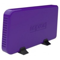 CAJA EXTERNA USB 3.5"" SATA MORADO APPROX