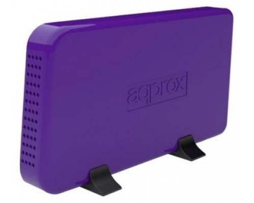 CAJA EXTERNA USB 3.5"" SATA MORADO APPROX