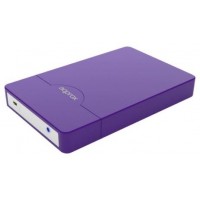 CAJA EXTERNA USB 2.5"" SATA SCREWLESS MORADO APPROX