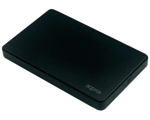 CAJA EXTERNA USB 2.5"" SATA 3.0 SCREWLESS NEGRO APPROX