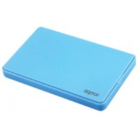 CAJA EXTERNA USB 2.5"" SATA USB 3.0 SCREWLESS AZUL CLARO APPROX