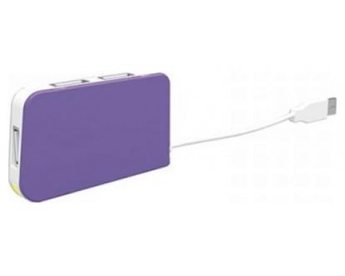 HUB 4 PUERTOS USB TRAVEL MORADO APPROX