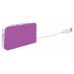 HUB 4 PUERTOS USB TRAVEL MORADO APPROX