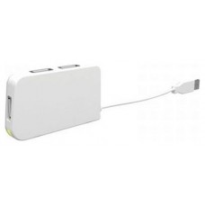 HUB 4 PUERTOS USB TRAVEL BLANCO APPROX